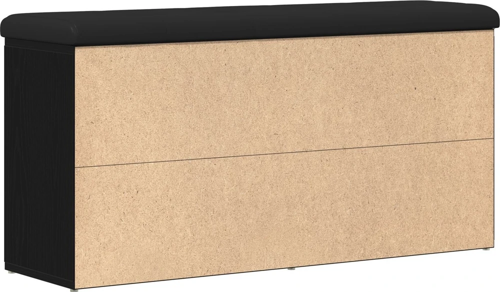 Laikymo suolas Juodas ąžuolas 102 x 32 x 50 cm Apdirbta mediena