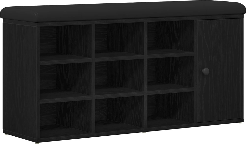 Laikymo suolas Juodas ąžuolas 102 x 32 x 50 cm Apdirbta mediena