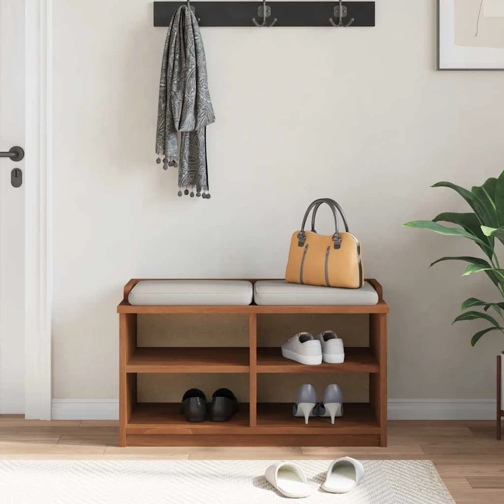 Prieškambario suoliukas SANDNES 87x40x50 pušies masyvo