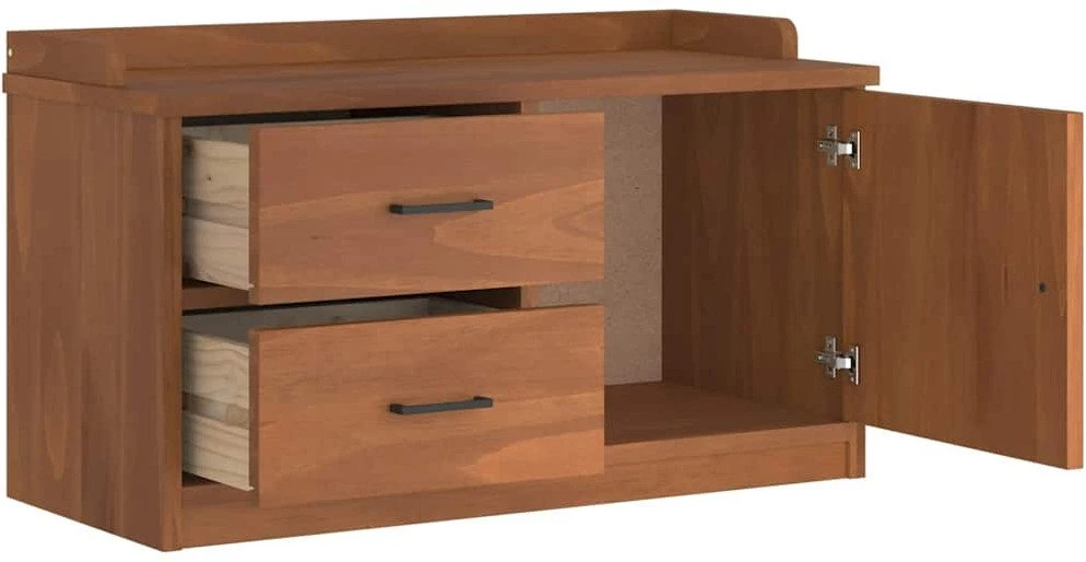 Prieškambario suoliukas SANDNES 87x40x50 pušies masyvo