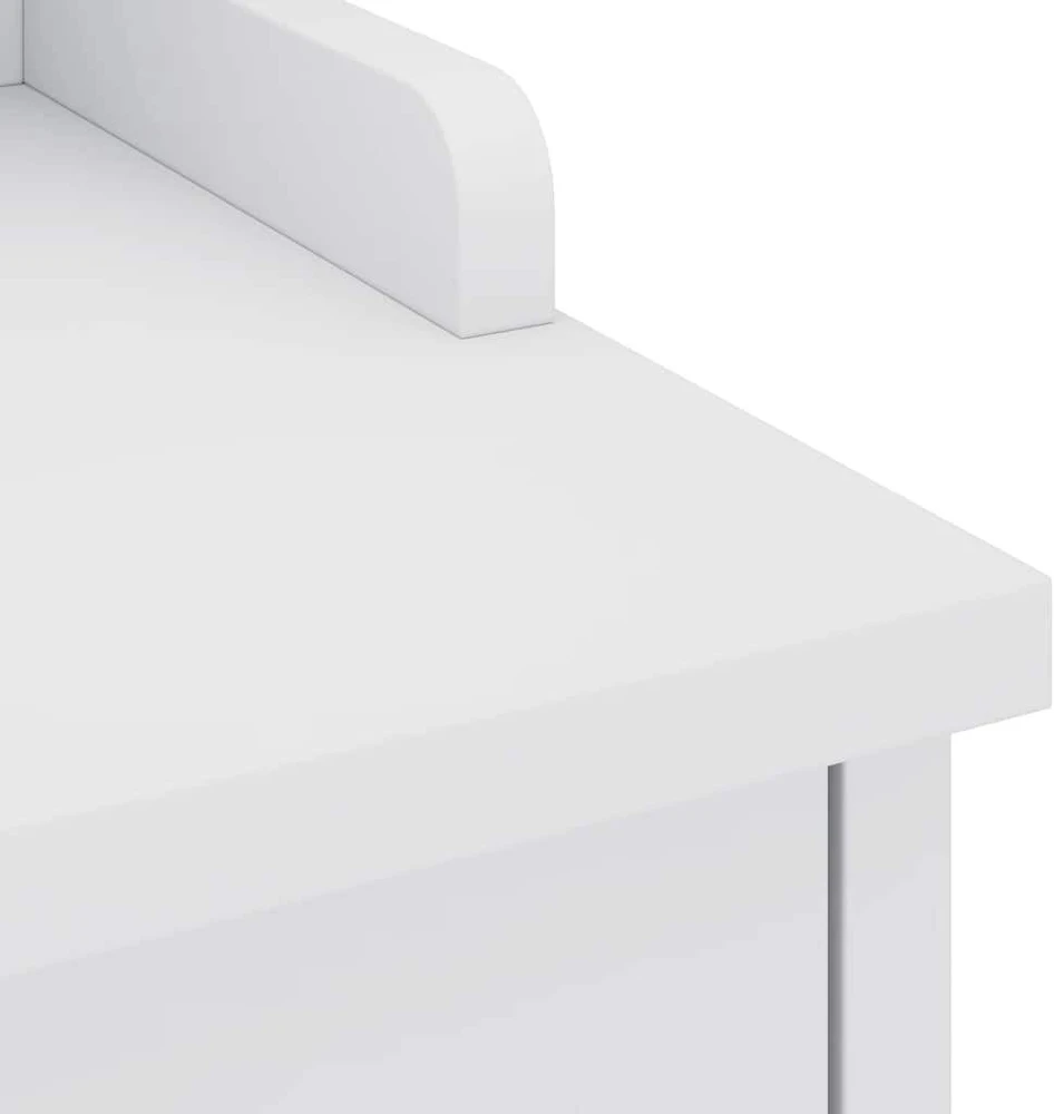 Prieškambario suoliukas SANDNES baltas 87x40x50 pušies masyvo