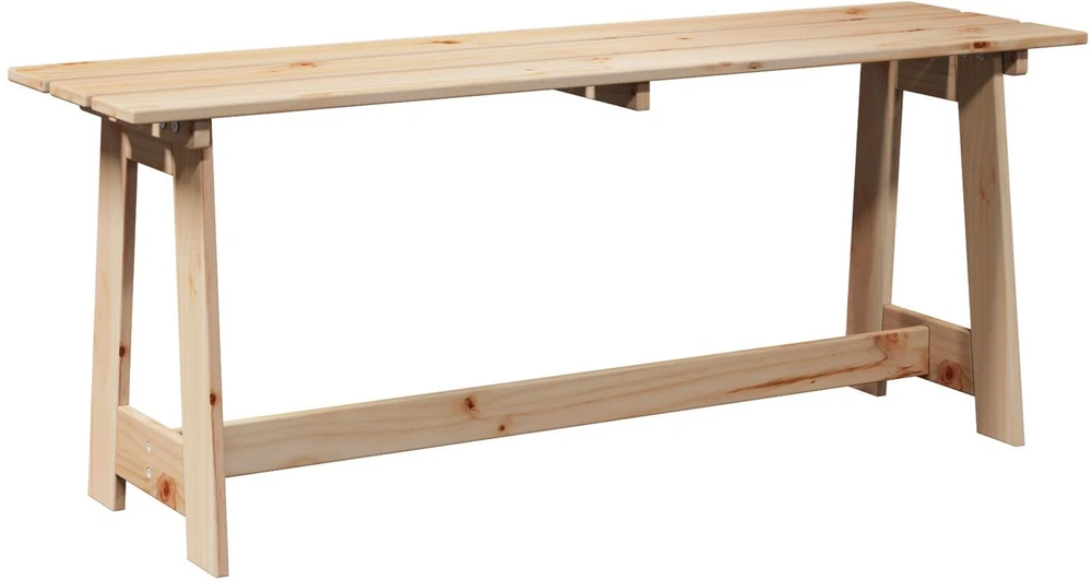 Lauko suolas Natūrali 119 x 37 x 47 cm Kietas pušų medis
