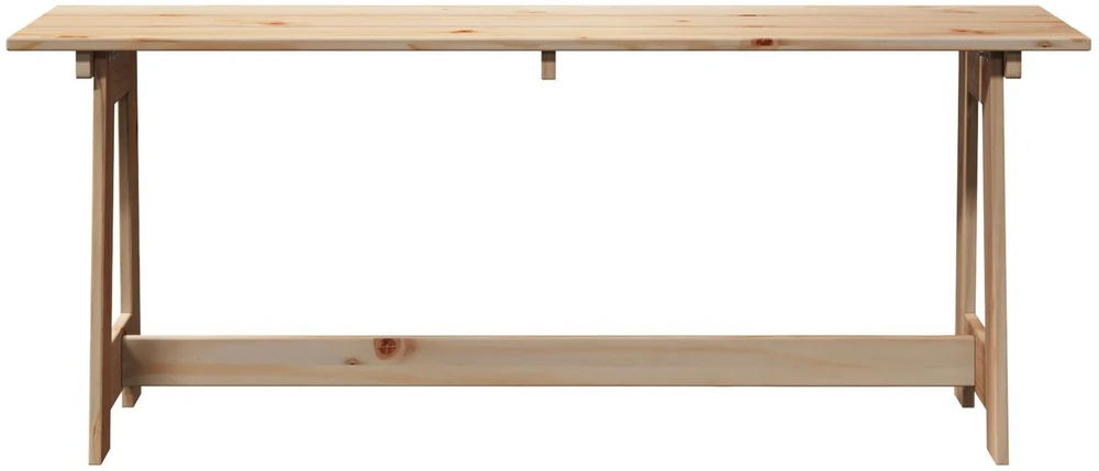 Lauko suolas Natūrali 119 x 37 x 47 cm Kietas pušų medis