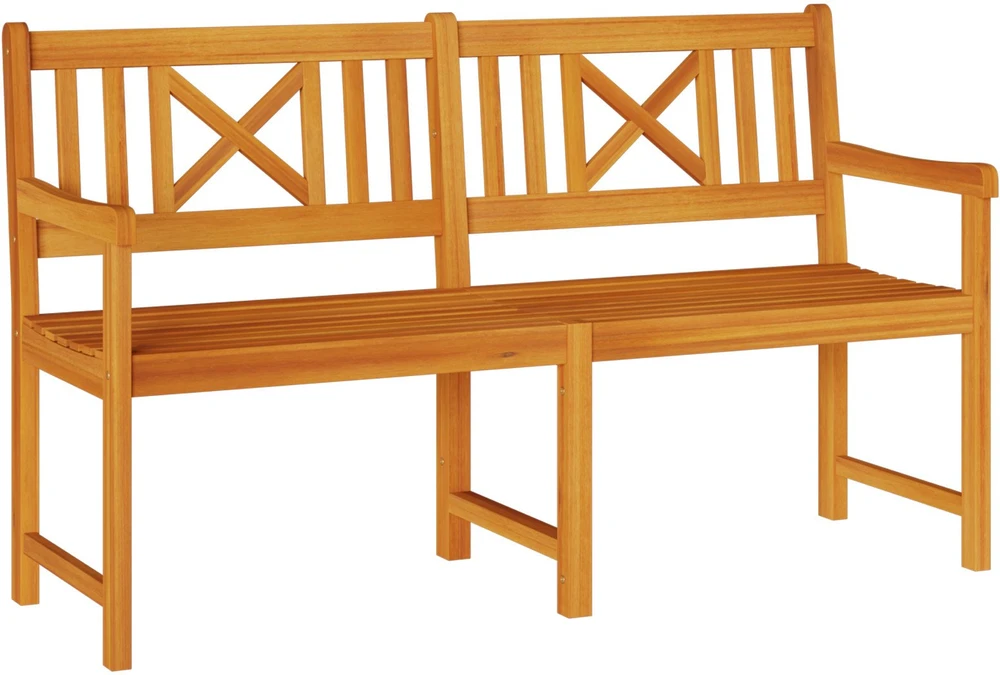 Lauko suolas Natūrali 150 x 56 x 90 cm Kietos akacijos mediena