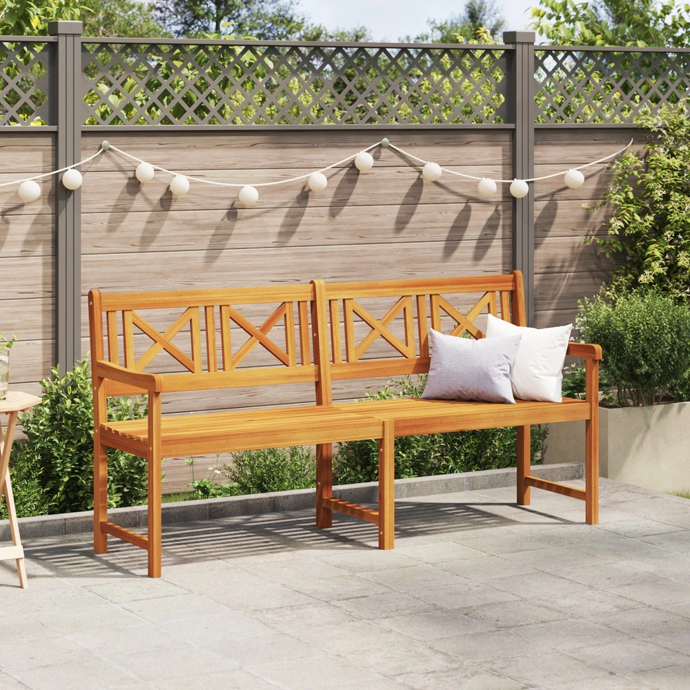 Lauko suolas Natūrali 180 x 56 x 90 cm Kietos akacijos mediena