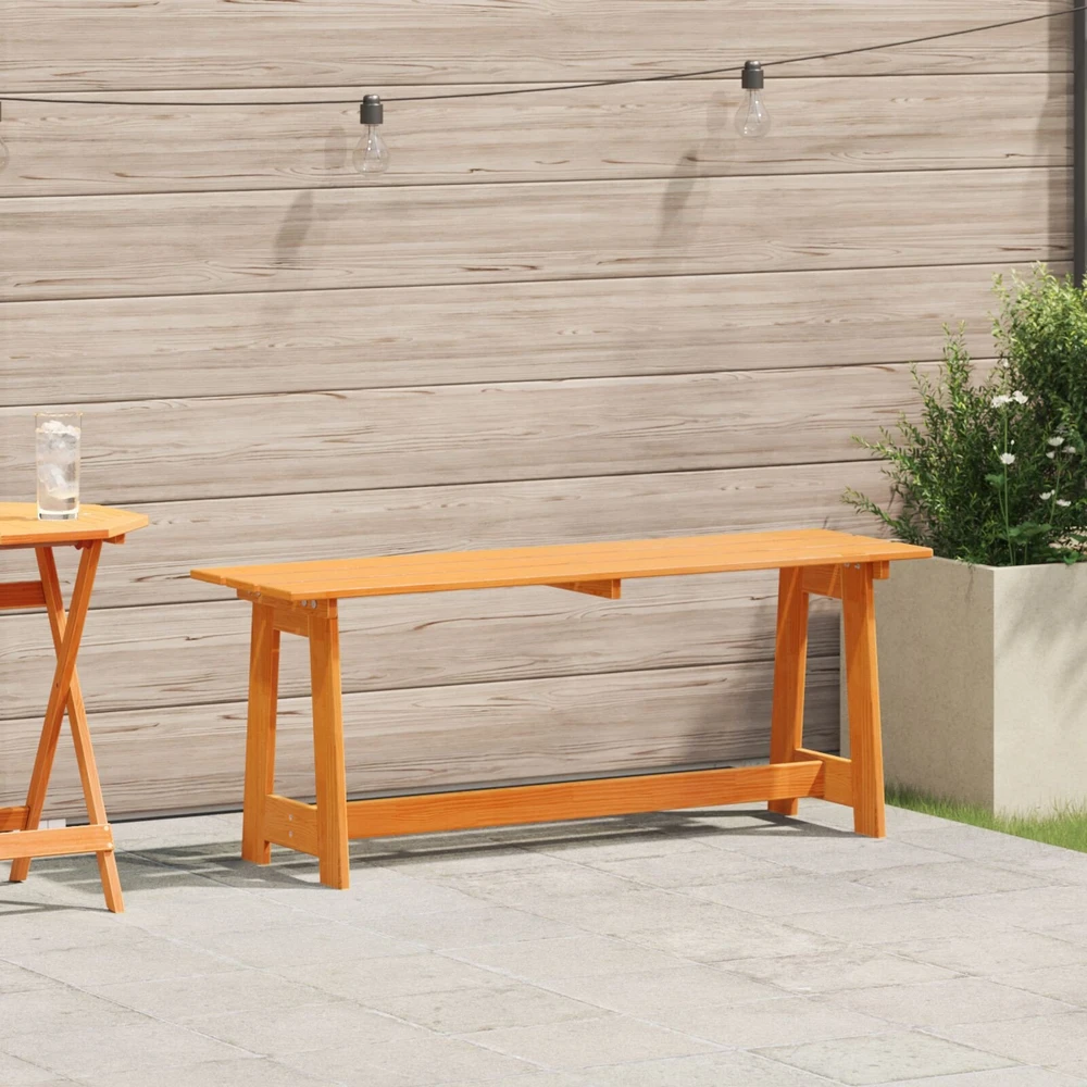 Lauko suolas Ruda 119 x 37 x 47 cm Kietos pušies mediena
