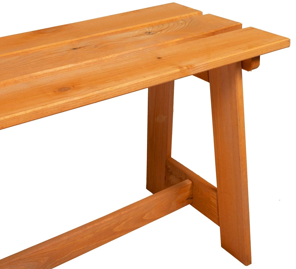 Lauko suolas Ruda 119 x 37 x 47 cm Kietos pušies mediena