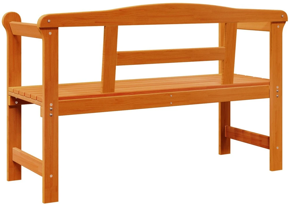 Lauko suolas 2 -Seater 119 x 44 x 76 cm Kietos pušies mediena
