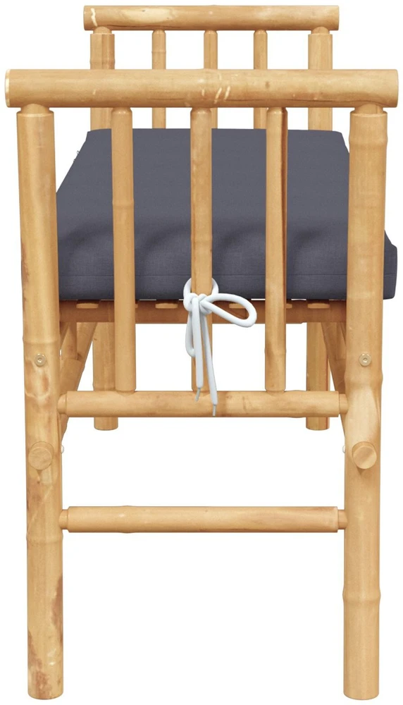 Sodo suolas 2 -Seater 110 x 38 x 65cm bambukas Ruda