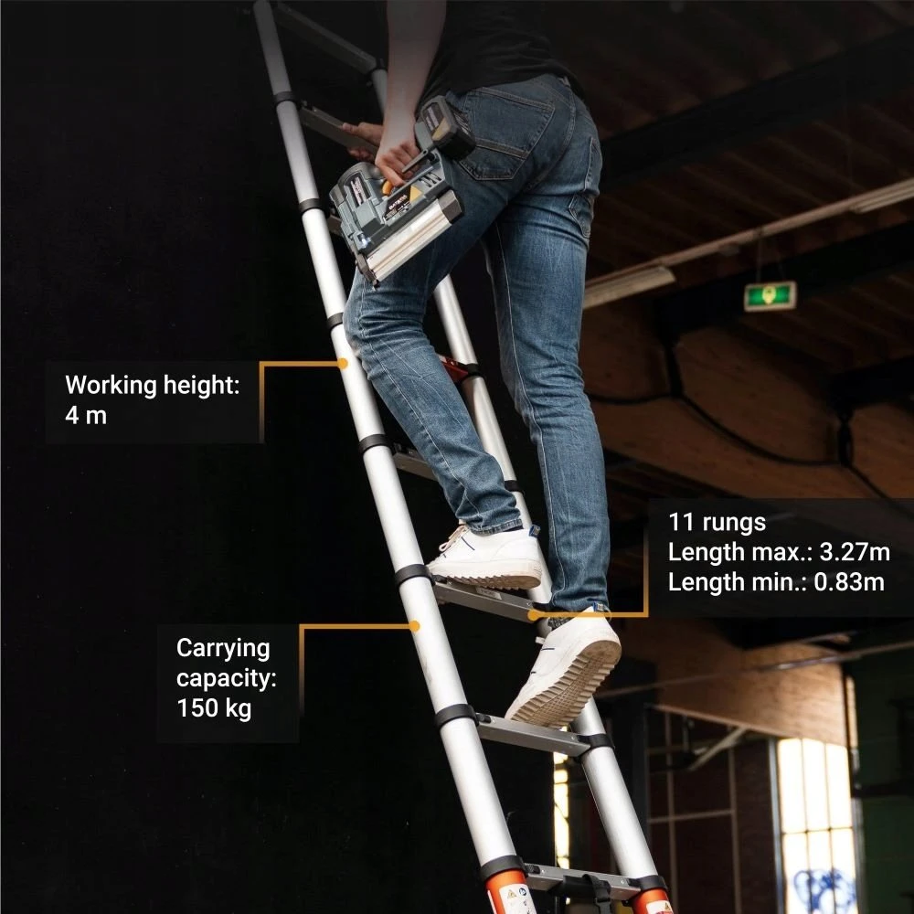 Batavia Giraffe AIR Telescopic ladder 3.27 m | Batavia B.V.