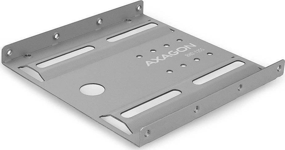 AXAGON Metalinis rėmas, skirtas montuoti vieną 2,5" diską vienoje 3,5" padėtyje | RHD-125S