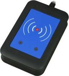 AXIS 2N ATEUS-9137424E išorinis kompiuterio RFID kortelių skaitytuvas 125 kHz + 13,56 MHz