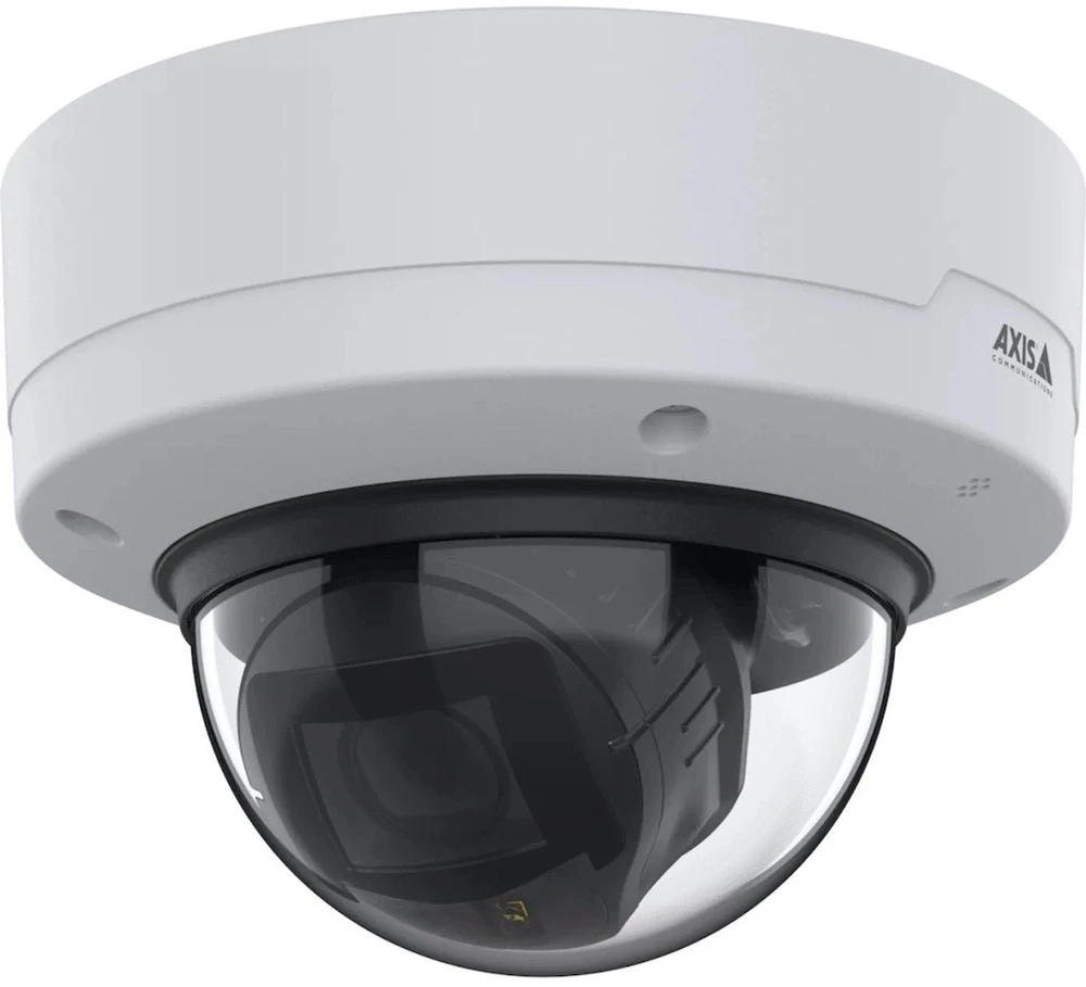 Kamera IP Axis AXIS P32 Series P3287-LVE - Netzwerk-Uberwachungskamera - Kuppel - Aussenbereich - Vandalismussicher / Wetterbestandig - Farbe (Tag&Nacht) - 5 MP - 2560 x 1440 - Automatische Irisblende - verschiedene Brennweiten - LAN 10/100 - PoE Plus Cla