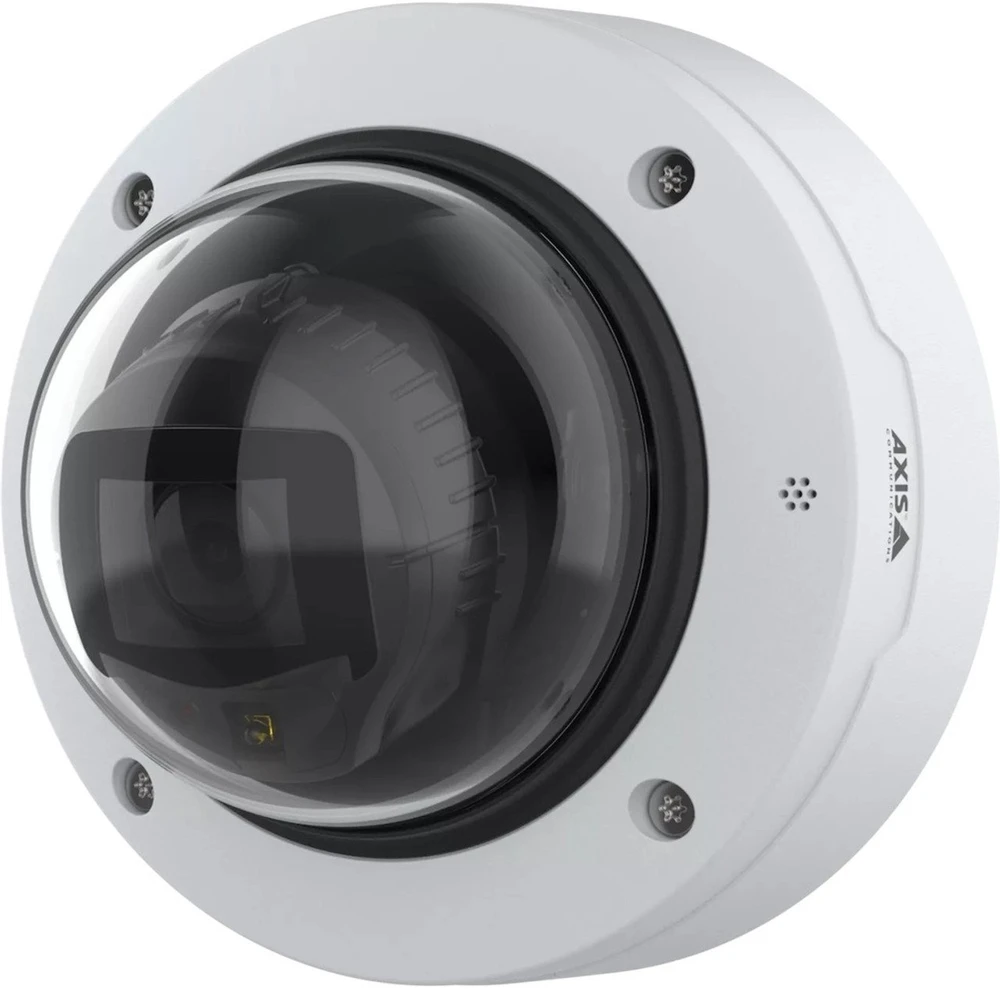 Kamera IP Axis AXIS P32 Series P3287-LV - Netzwerk-Uberwachungskamera - Kuppel - Aussenbereich - Vandalismussicher / Wetterbestandig - Farbe (Tag&Nacht) - 5 MP - 2560 x 1440 - Automatische Irisblende - verschiedene Brennweiten - LAN 10/100 - PoE Plus Clas
