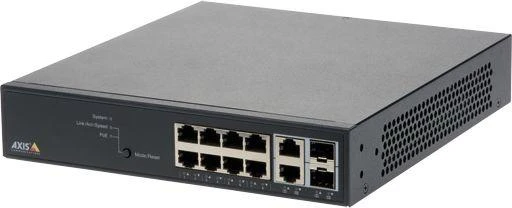Šakotuvas Komutatorius AXIS Rack 1U 8x10Base-T / 100Base-TX / 1000Base-T 2x10/100/1000BASE-T/SFP derinimas 2xSFP 8xRJ45 01191-002