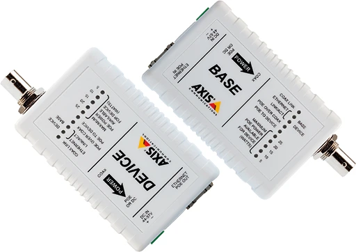 „Axis T8640 POE+“ per koaksialinį adapterį (5026-401)