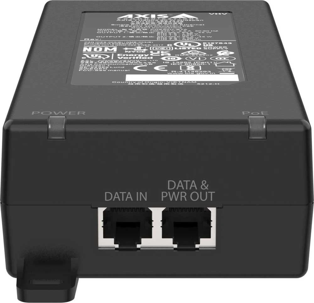 Axis Communications AXIS TU8004 90 W MIDSPAN / SUDERINAMAS su IEEE 802.3BT