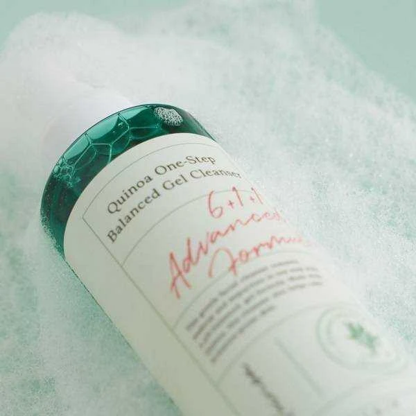 AXIS-Y Quinoa One-Step Balanced Gel Cleanser Gelinis veido prausiklis, 180 ml