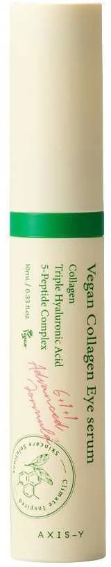 AXIS-Y Vegan Collagen Eye Serum Paakių serumas su kolagenu, 10 ml