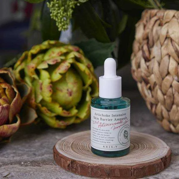 AXIS-Y Artichoke Intensive Skin Barrier Ampoule Odos barjerą stiprinantis veido serumas, 30 ml