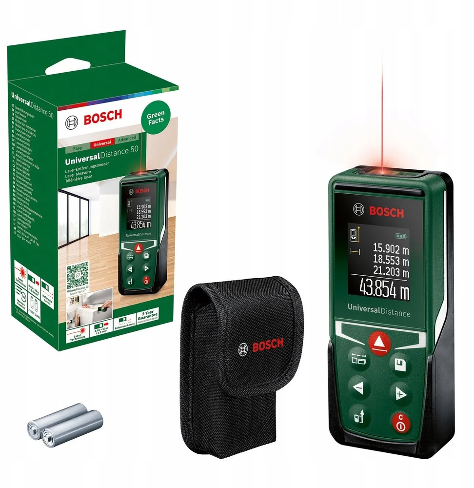 Nezatříděno Lazerinis atstumų matuoklis Axon LASER DIST. METER UNIVERSALDISTANCE 50