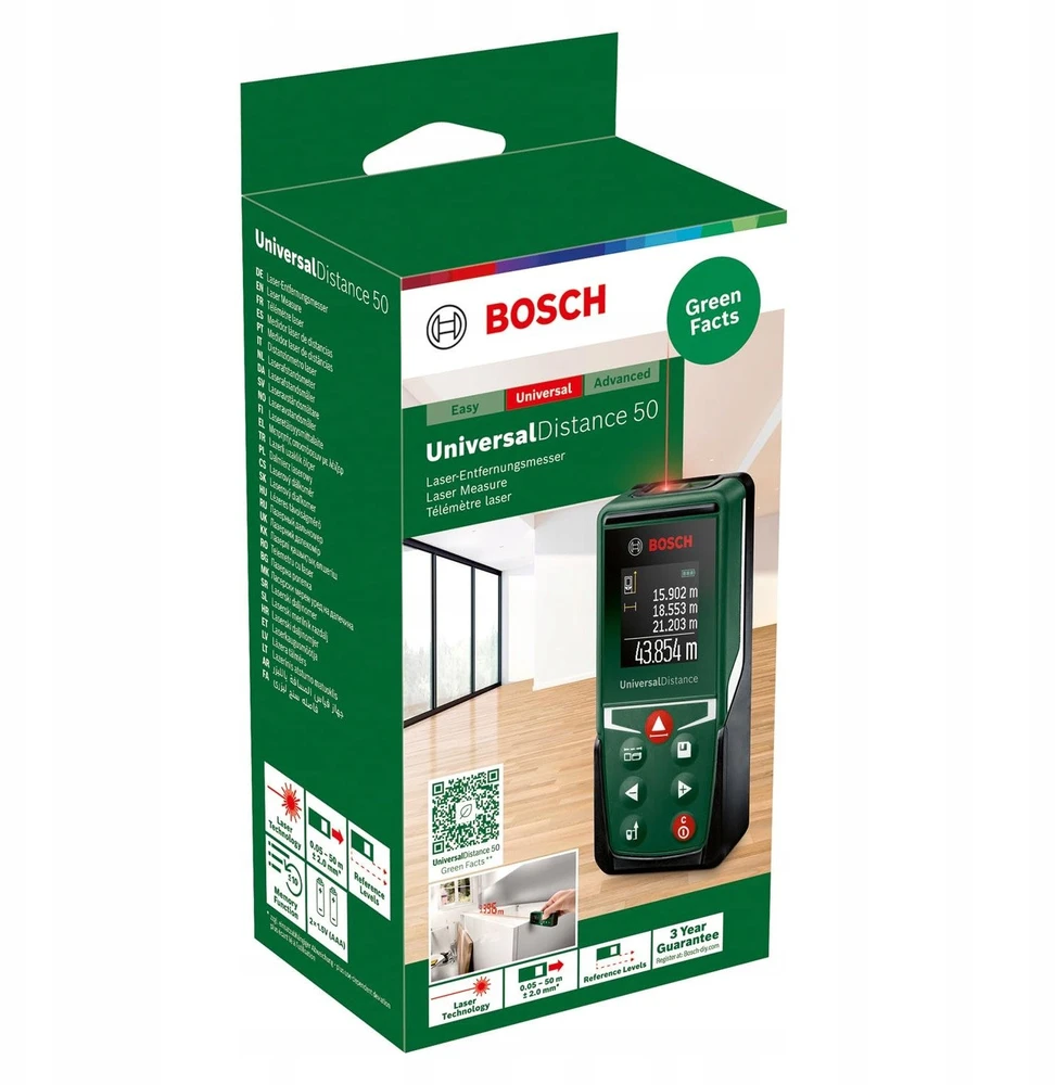 Nezatříděno Lazerinis atstumų matuoklis Axon LASER DIST. METER UNIVERSALDISTANCE 50