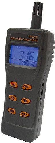 Az Instruments Aisko CO, CO2, TEMPERATŪROS IR DRĖGMĖS MATUOKLĖS