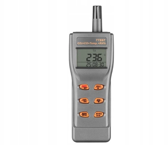 Az Instruments Aisko CO, CO2, TEMPERATŪROS IR DRĖGMĖS MATUOKLĖS
