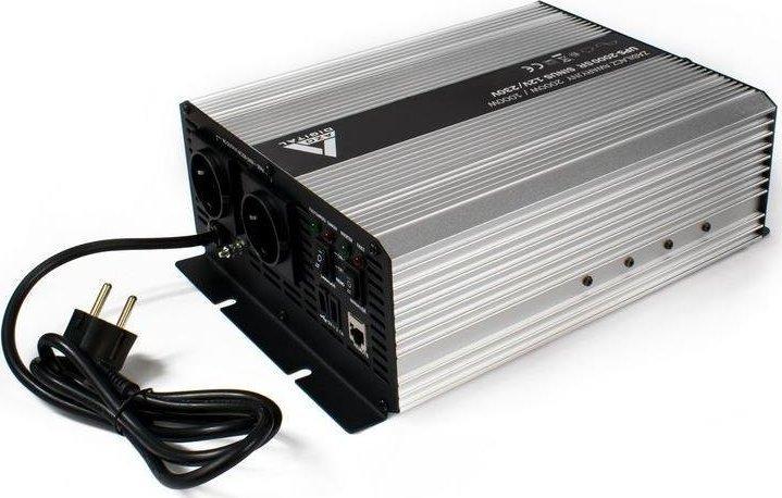 Nepertraukiamas maitinimo šaltinis (UPS + AVR) AZO Digital 12V UPS-2000SR Sinus 2000W/1000W 12V/230V