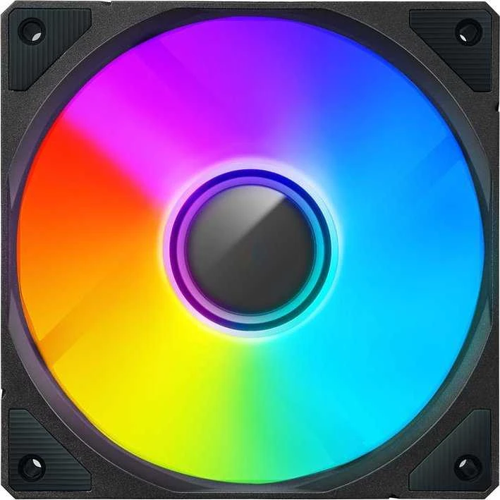 AZZA Pro 12cm ventiliatorius su ARGB apšvietimu