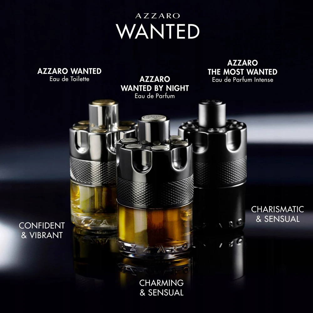 Azzaro The Most Wanted Intense EDP parfumuotas vanduo vyrams, 50 ml