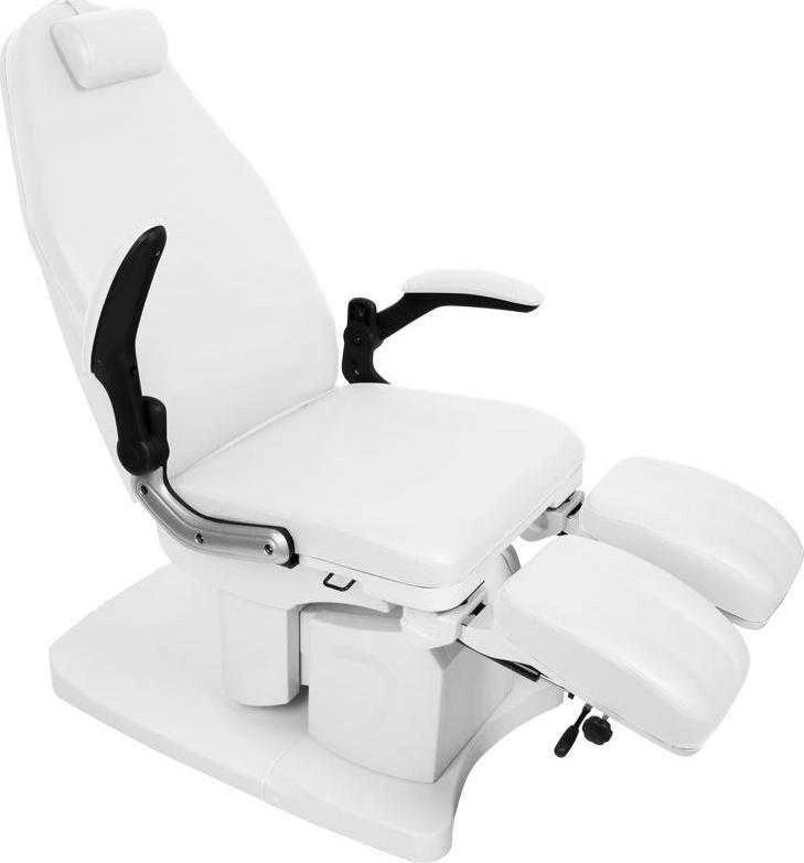 Activeshop Kosmetologinis elektrinis krėslas Azzurro 709A Pedi Baltas
