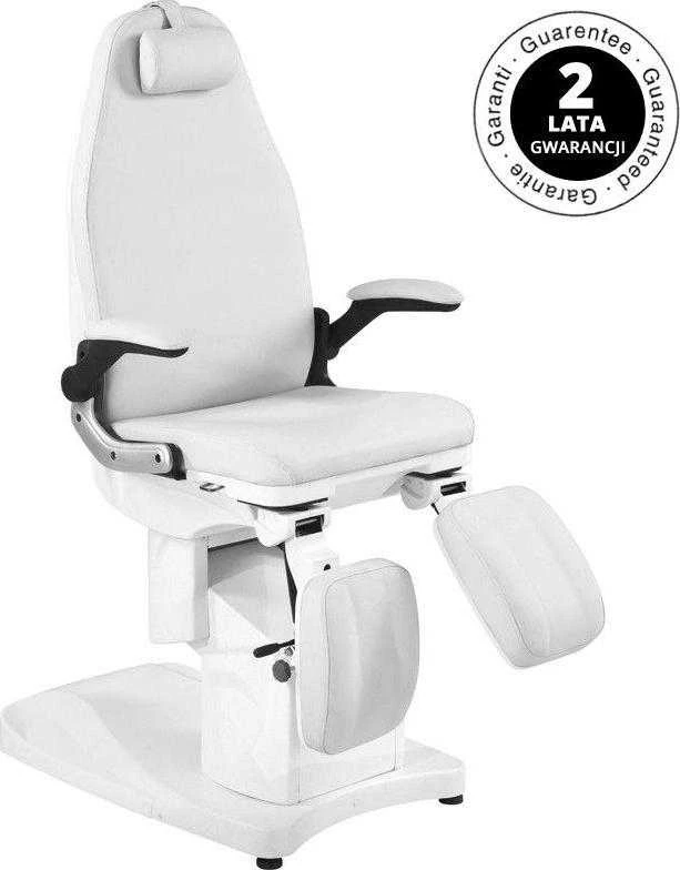 Activeshop Kosmetologinis elektrinis krėslas Azzurro 709A Pedi Baltas