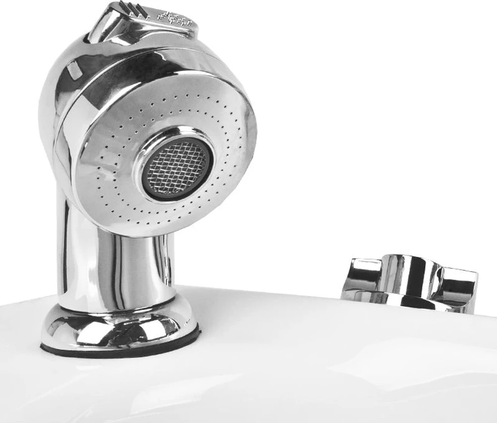 Activeshop Pedikiūro vonelė su hidromasažu Azzurro A023 Chrome