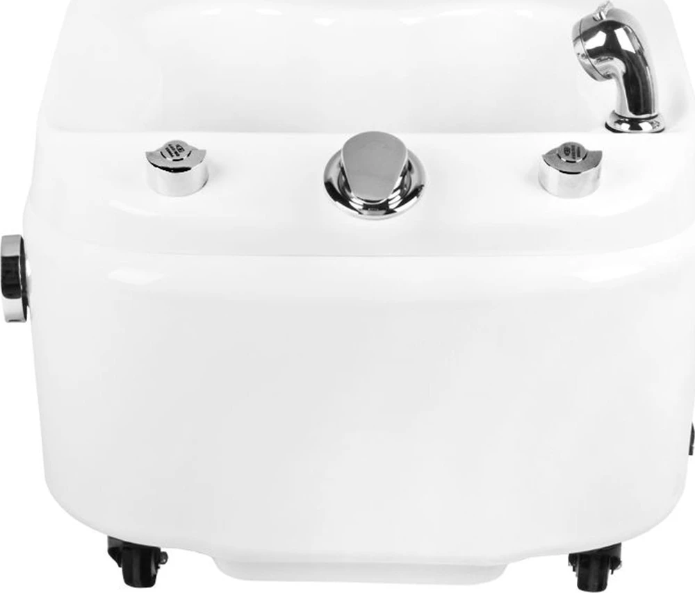 Activeshop Pedikiūro vonelė su hidromasažu Azzurro A023 Chrome