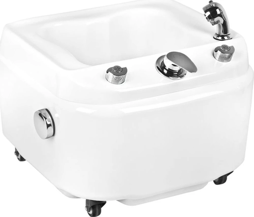 Activeshop Pedikiūro vonelė su hidromasažu Azzurro A023 Chrome