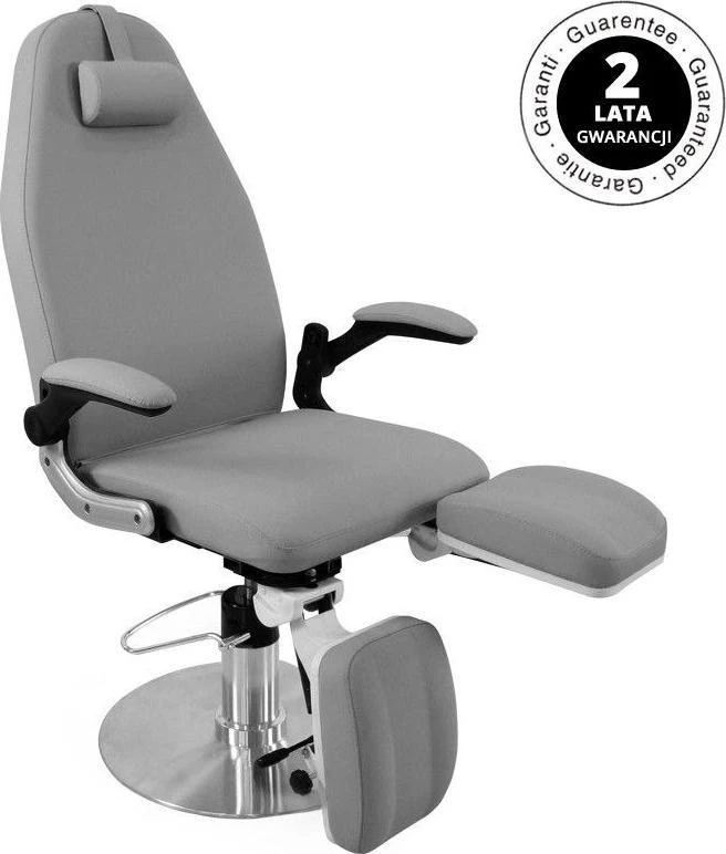 Activeshop Pedikiūro fotelis Azzurro 713A, pilkas