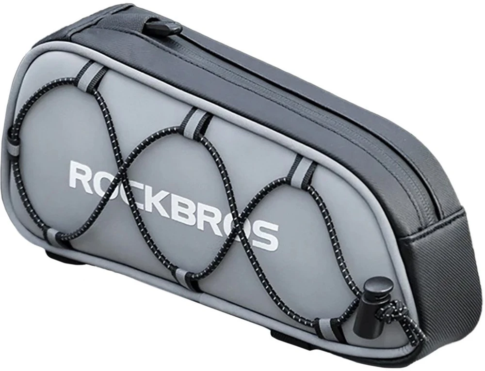 Rockbros 3012010901 bike frame bag 0.9 l – sidabrinis