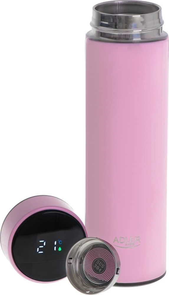 Termosas Adler AD 4506, 473 ml, Rožinis