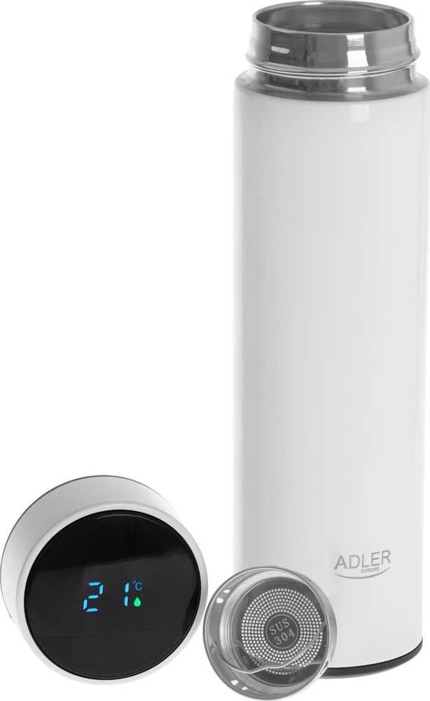 Termosas Adler AD 4506, 473 ml, Baltas