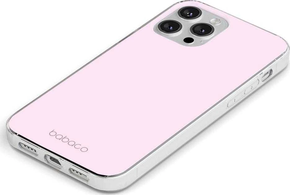 Dėklas DĖKLIO ATPILDYMAS BABACO CLASSIC 009 IPHONE 12 MINI LIGHT Rožinis