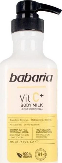"Babaria" vitaminas C kūno pienelis 500ml