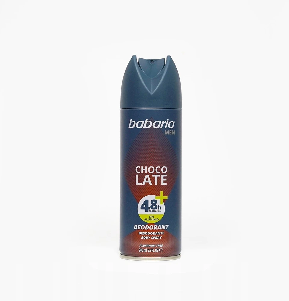 Babaria šokoladinis dezodorantas purškiklis 200ml