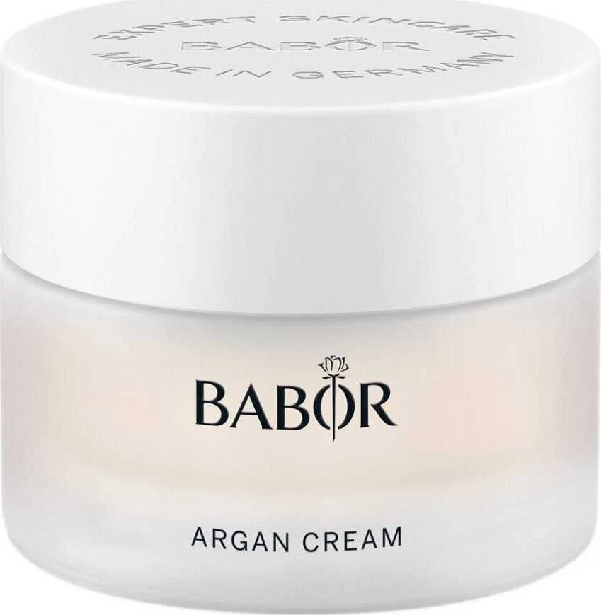 Babor Argan Kreminis veido kremas sausai odai su argano aliejumi, 50 ml