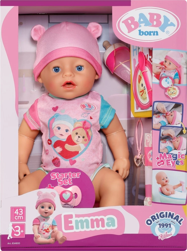 Lėlytė Emma BABY BORN, 43 cm