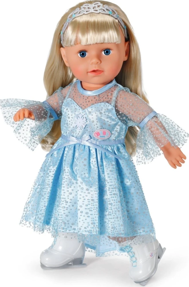 Zapf BABY BORN Lėlytės aprangos rinkinys, ledo princesė, 43 cm