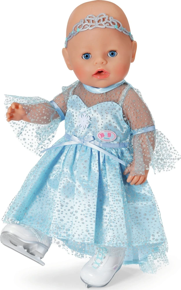 Zapf BABY BORN Lėlytės aprangos rinkinys, ledo princesė, 43 cm