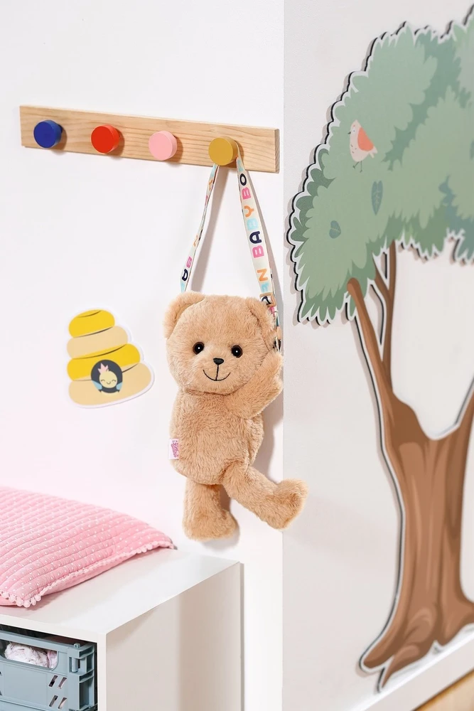 MGA Baby born meškiuko rankinė per petį