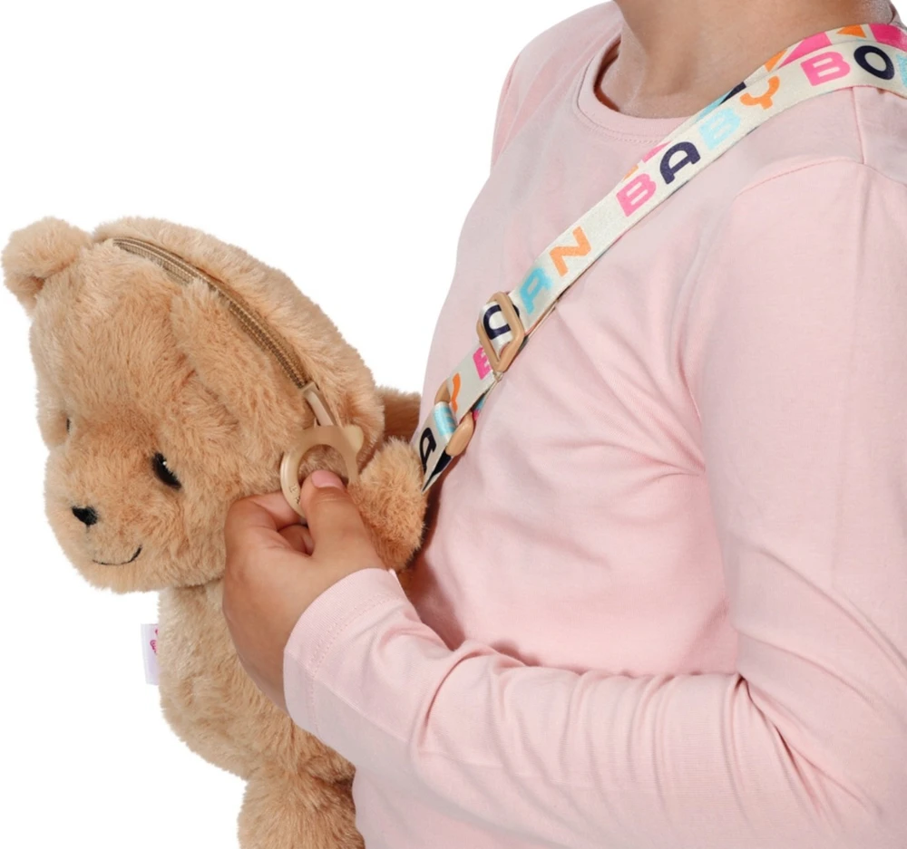 MGA Baby born meškiuko rankinė per petį
