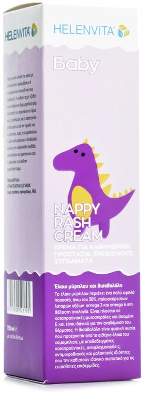 Helenvita Baby prieš dirginimą apsaugantis kūno kremas vystyklų vietai, 150 ml
